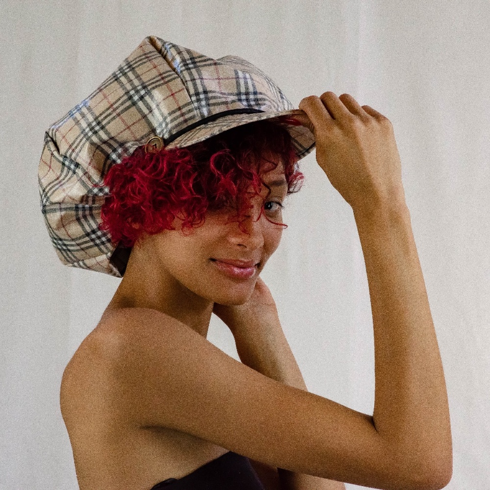 {Shower Cap/Hat} - Classic Burberry